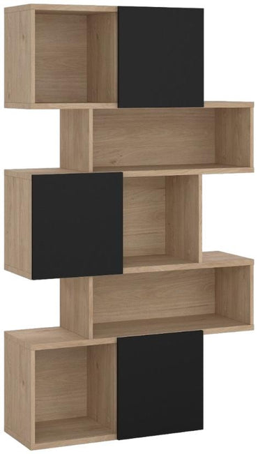 Maze 3 Door Asymmetrical Bookcase