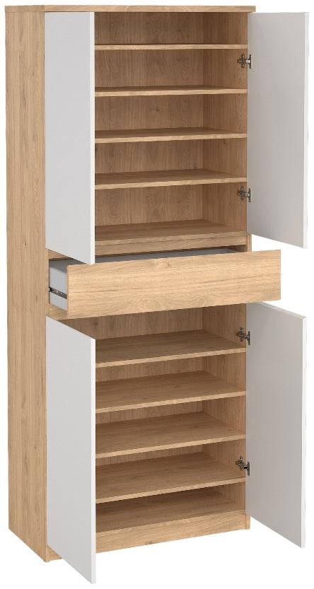 Naia 4 Door 1 Drawer Shoe Cabinet