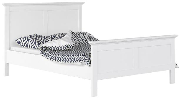 Paris White Single Bed