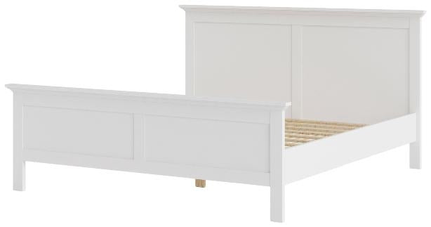 Paris White Single Bed