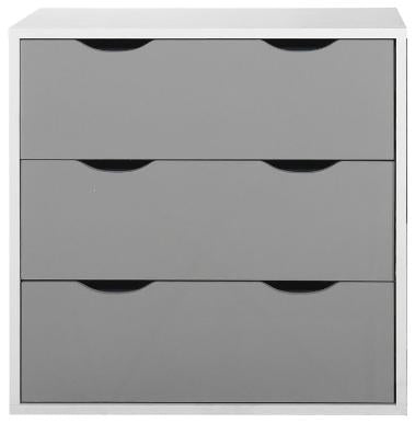 Alton White 3 Drawer Chest