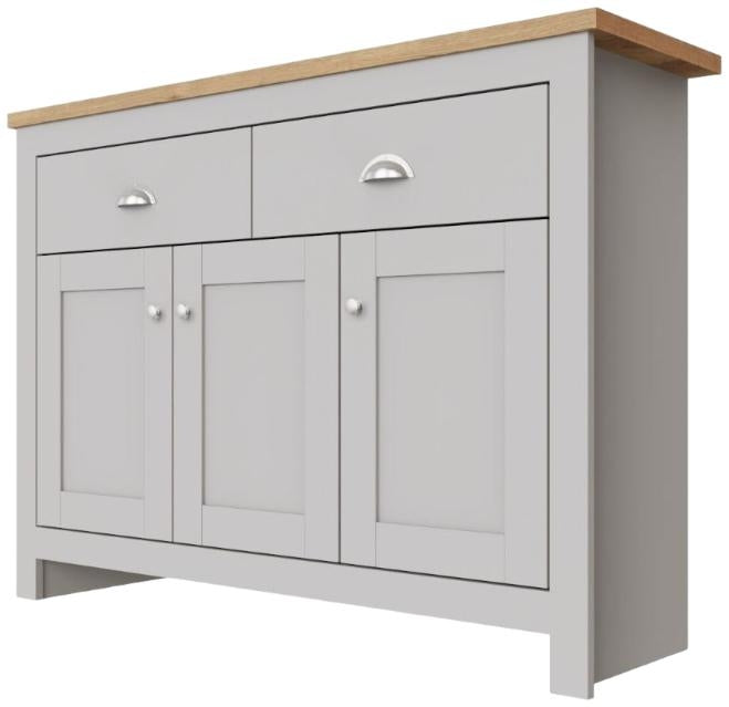 Lisbon 3 Door 2 Drawer Sideboard