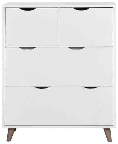 Pulford White 4 Drawer Chest