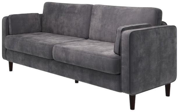 Snowdonia Grey 2 Seater Cushion Back Sofa