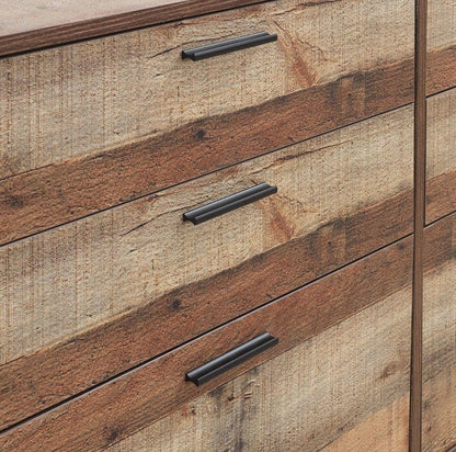 Stretton Rustic Industrial 6 Drawer Chest