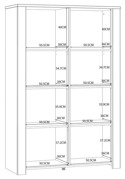 Bohol 2 Door Display Cabinet