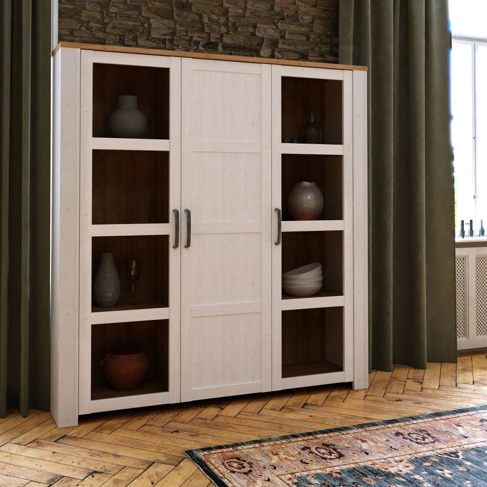 Bohol 3 Door Large Display Cabinet