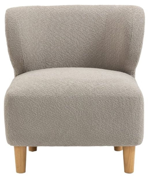 Josie Fabric Accent Chair - Comes in Grey, White and Moss Options