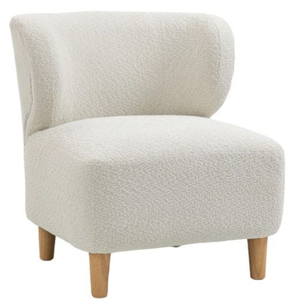 Josie Fabric Accent Chair - Comes in Grey, White and Moss Options