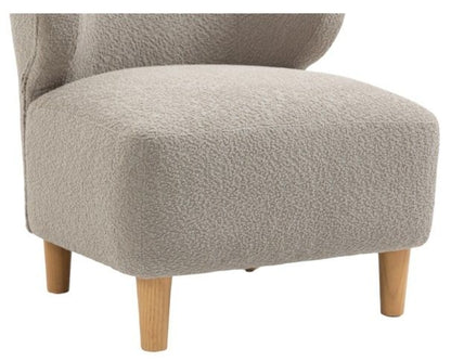 Josie Fabric Accent Chair - Comes in Grey, White and Moss Options