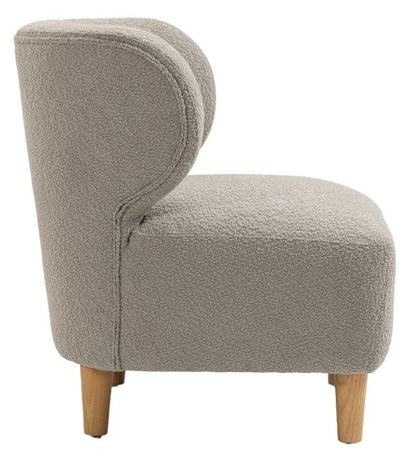 Josie Fabric Accent Chair - Comes in Grey, White and Moss Options