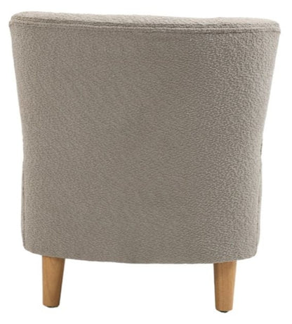 Josie Fabric Accent Chair - Comes in Grey, White and Moss Options