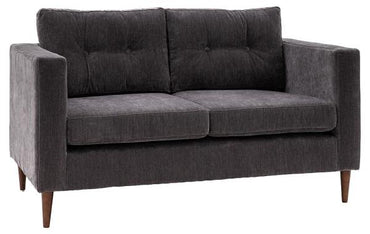 Whitwell 2 Seater Charcoal Fabric Sofa