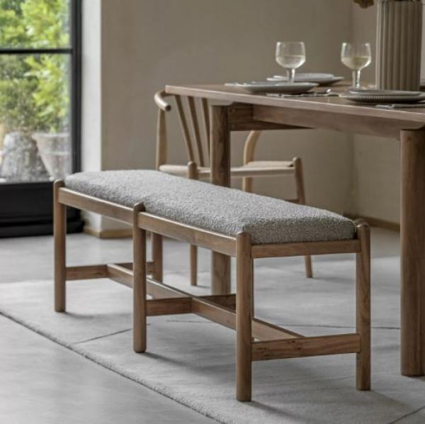 Cannes Acacia Wood Dining Bench