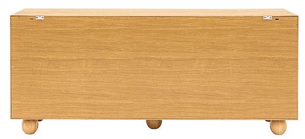 Geo Natural Geomatric Large Sideboard - 4 Doors