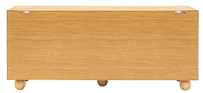 Geo Natural Geomatric Large Sideboard - 4 Doors