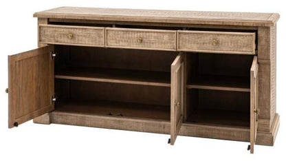 Vancouver Natural Large Sideboard - 3 Doors