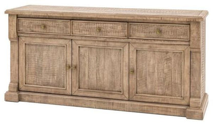 Vancouver Natural Large Sideboard - 3 Doors