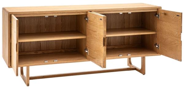 Craft 4 Door Sideboard - Comes in Natural and Smoked Options