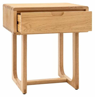 Craft Natural 1 Drawer Bedside Cabinet