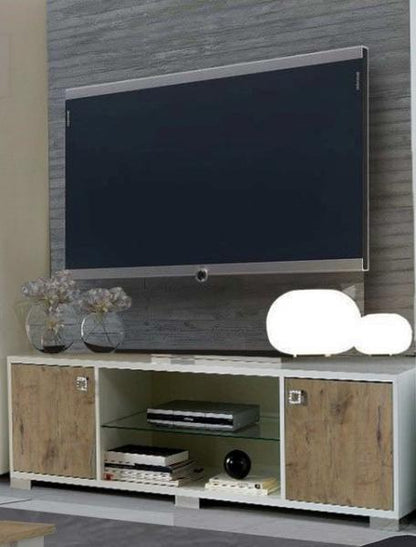 Stella Oak Italian 2 Door Plasma TV Unit