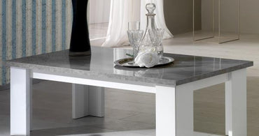 Stella White Italian Coffee Table