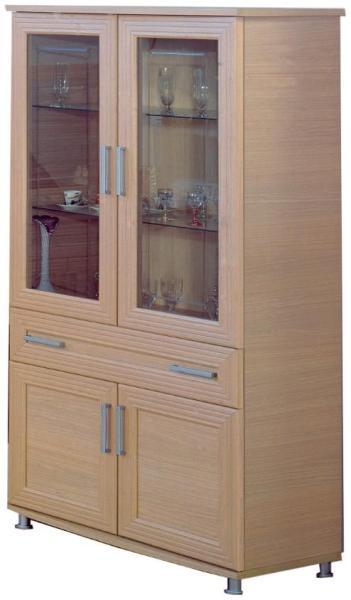 Sonia Light Oak Italian 2 Door Vitrine