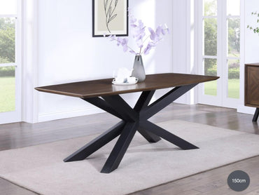 Nevada Mindi Wood 4 Seater Extending Dining Table