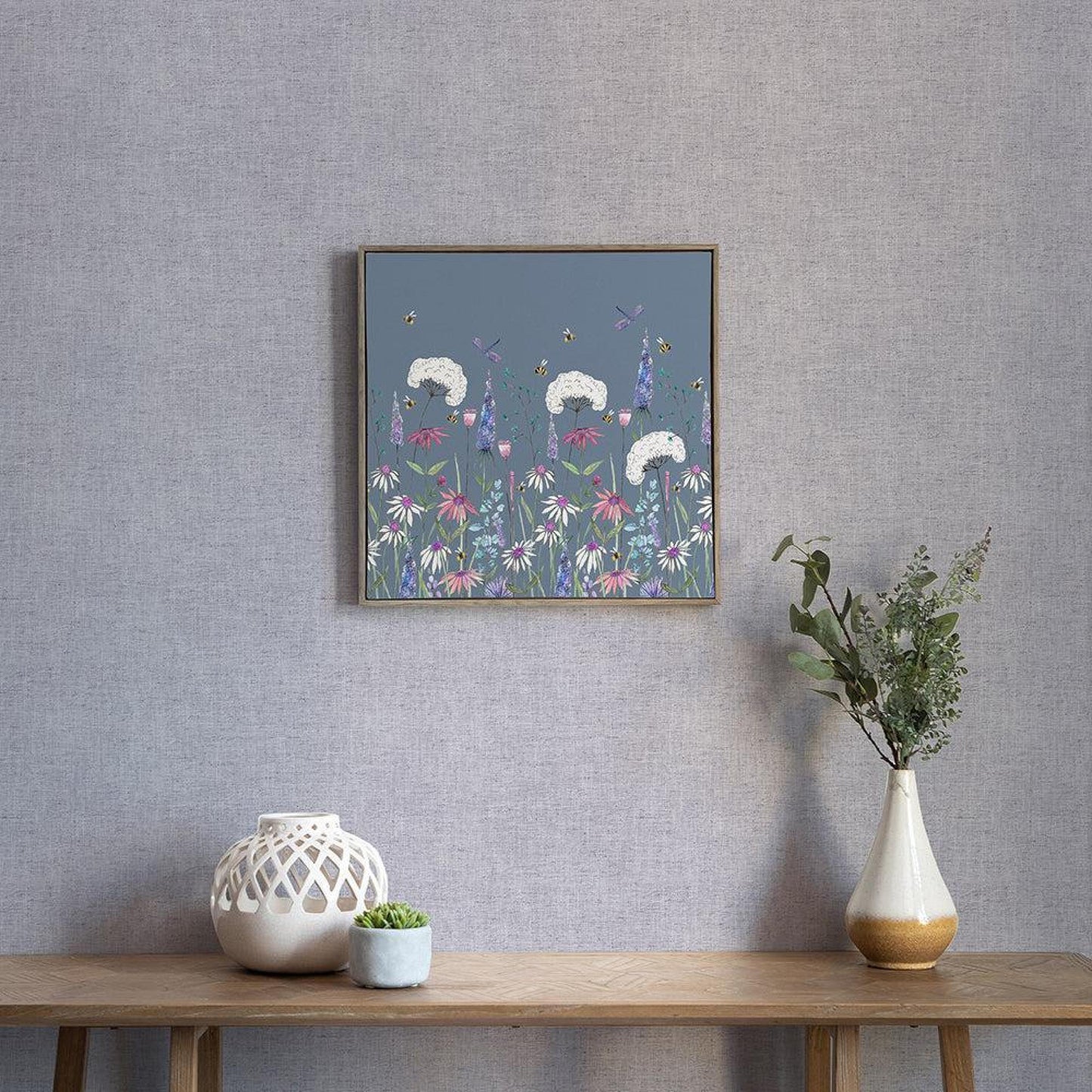 Voyage Maison Hermione Bluebell Framed Canvas