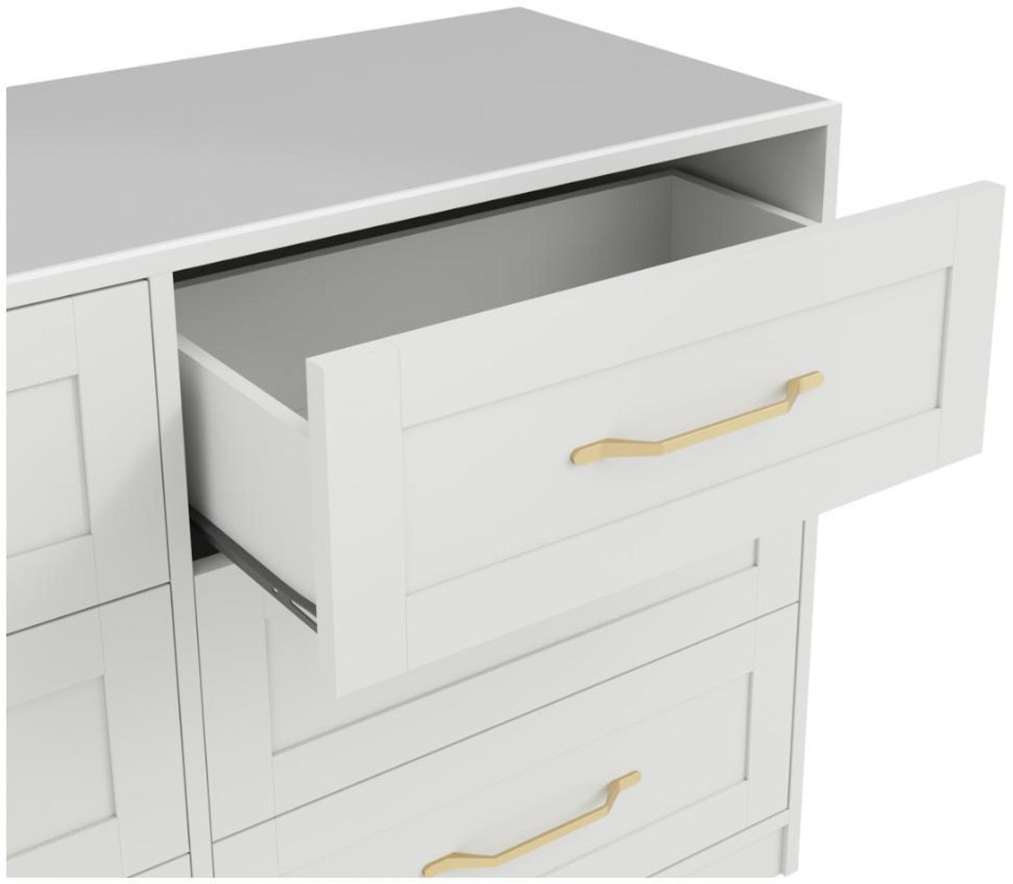 Austen White 6 Drawer Chest