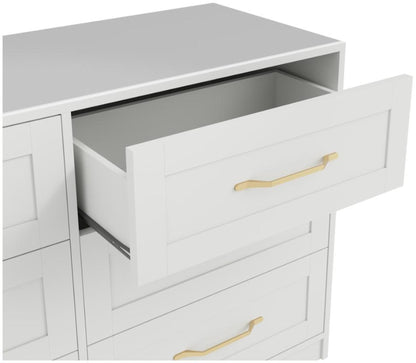 Austen White 6 Drawer Chest