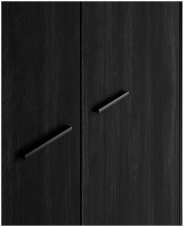 Hoxton Black 2 Door Wardrobe