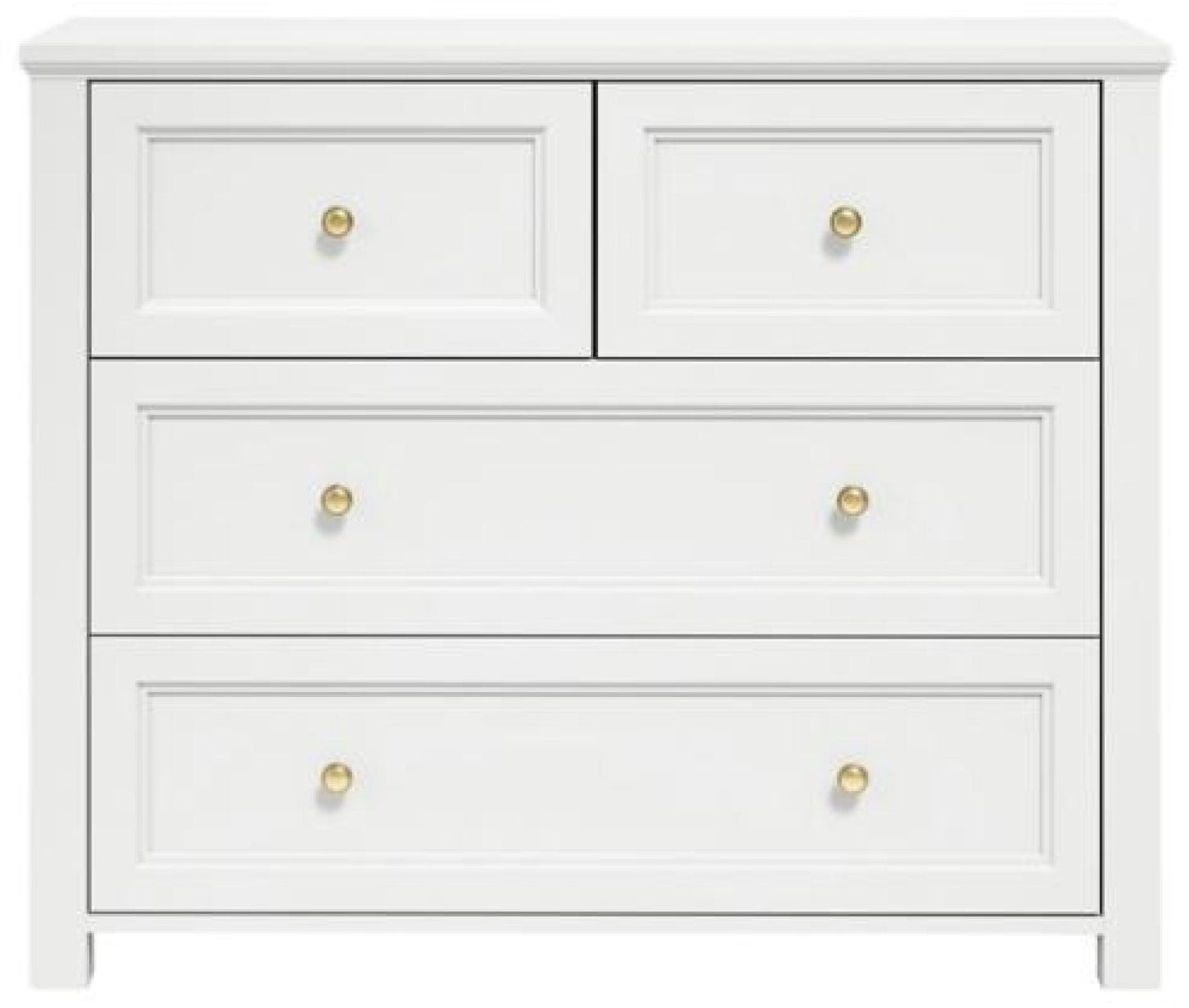 Ives White 4 Drawer Chest