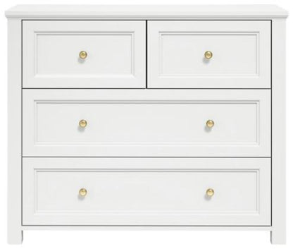 Ives White 4 Drawer Chest