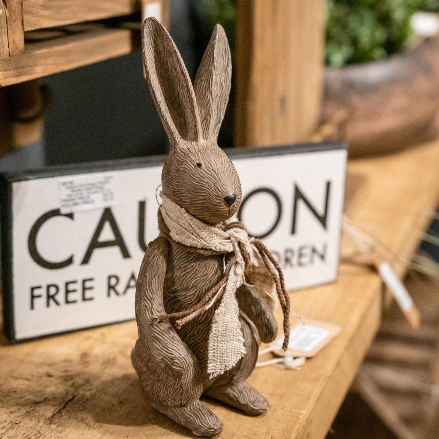 Resin Small Winter Bunny Rabbit