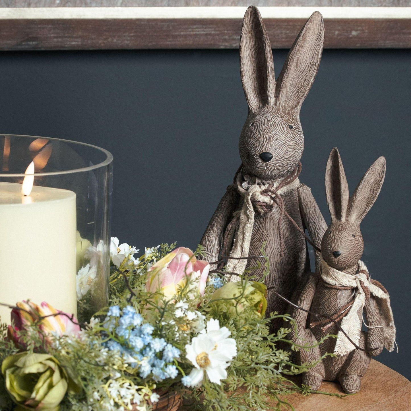 Resin Small Winter Bunny Rabbit