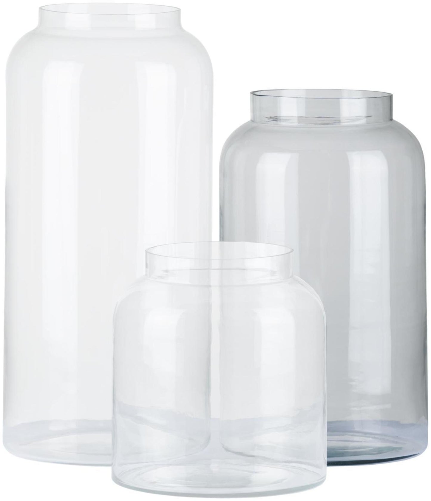 Clear Glass Medium Apothecary Jar