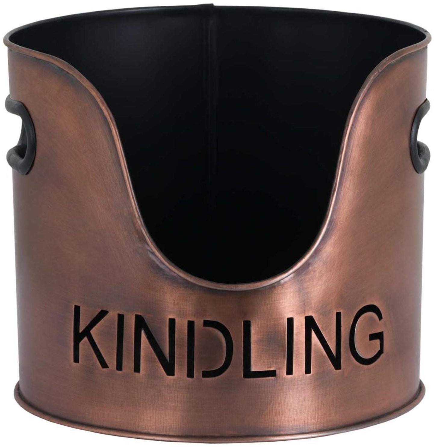 Copper Logs Kindling Buckets and Matchstick Holder