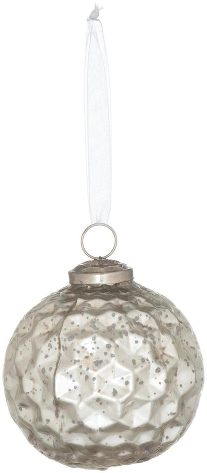 Large Metallic Acantho Baubles (Set of 4)