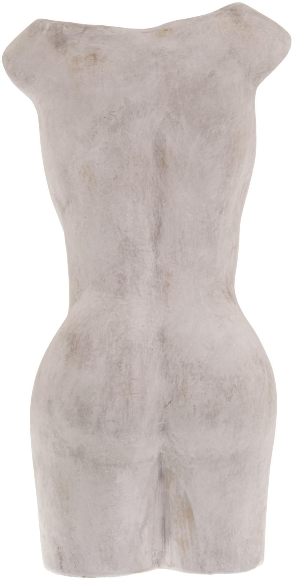 Stone Ceramic Large Female Figure Vase