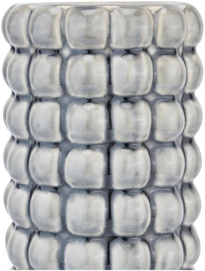 Seville Collection Grey Ceramic Bubble Vase