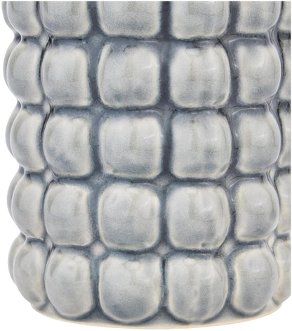 Seville Collection Grey Ceramic Bubble Vase