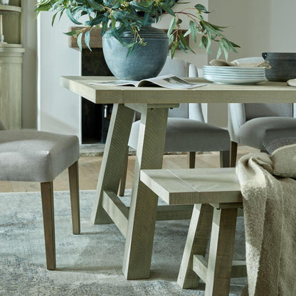 Saltaire Grey Dining Bench