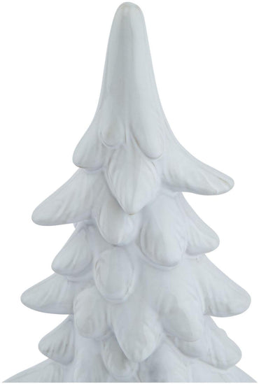 Resin Large Snowy Fir Tree