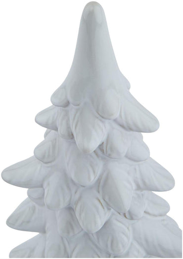 Resin Medium Snowy Fir Tree