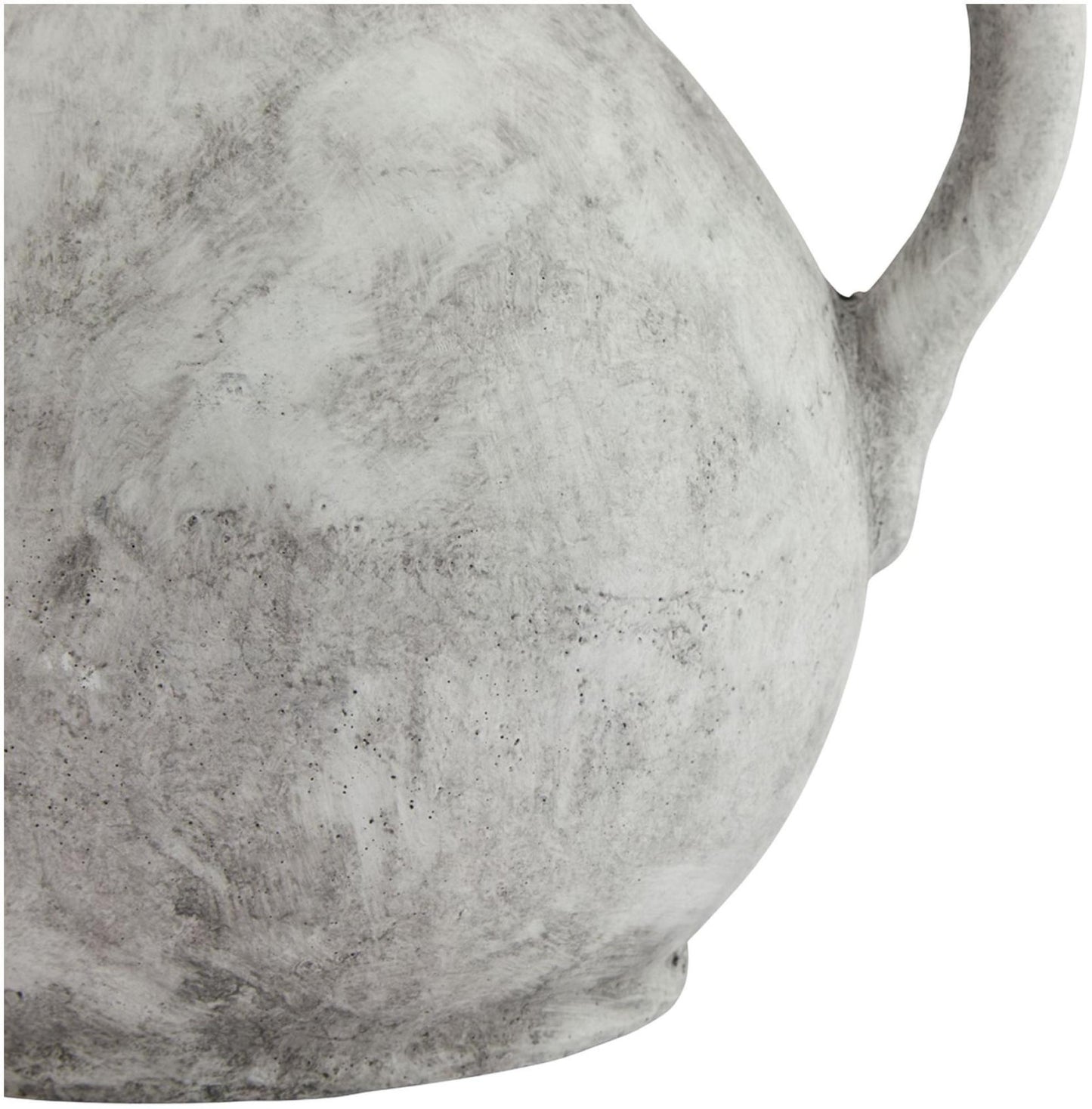 Athena White Ceramic Jug