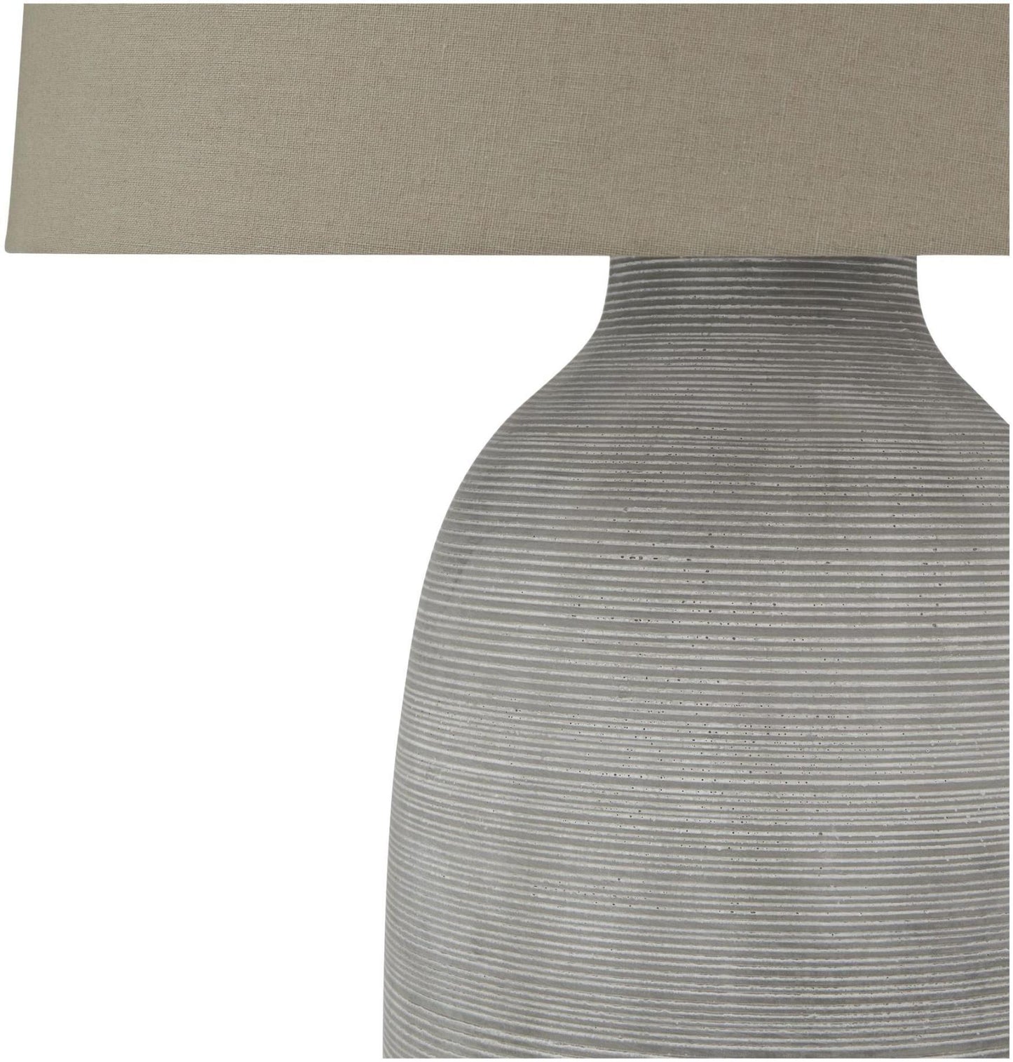 Athena Ceramic Stone Olpe Large Lamp