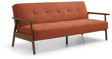 Berkeley Burnt Orange Fabric Sofabed