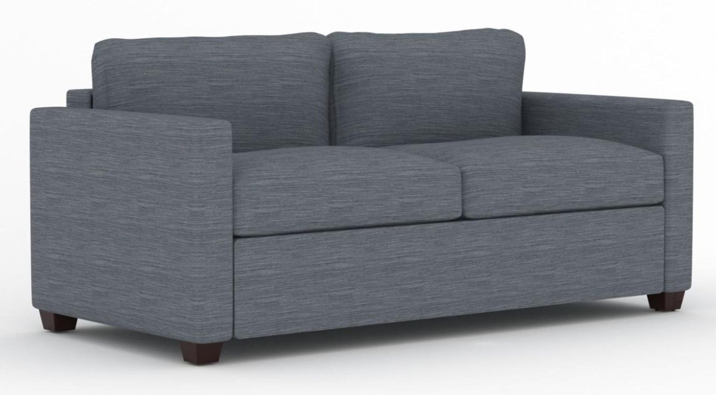 Elliot Dalton Blue Stone Fabric 2 Seater Sofabed