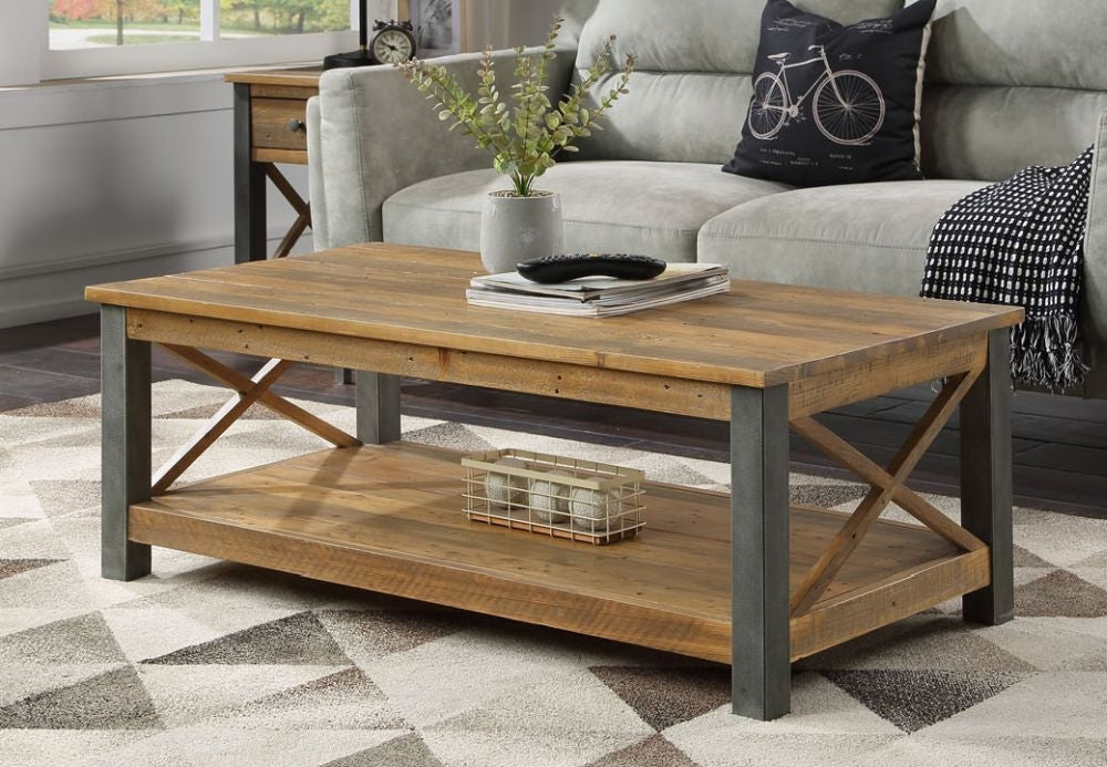 Urban Elegance Reclaimed Wood Coffee Table